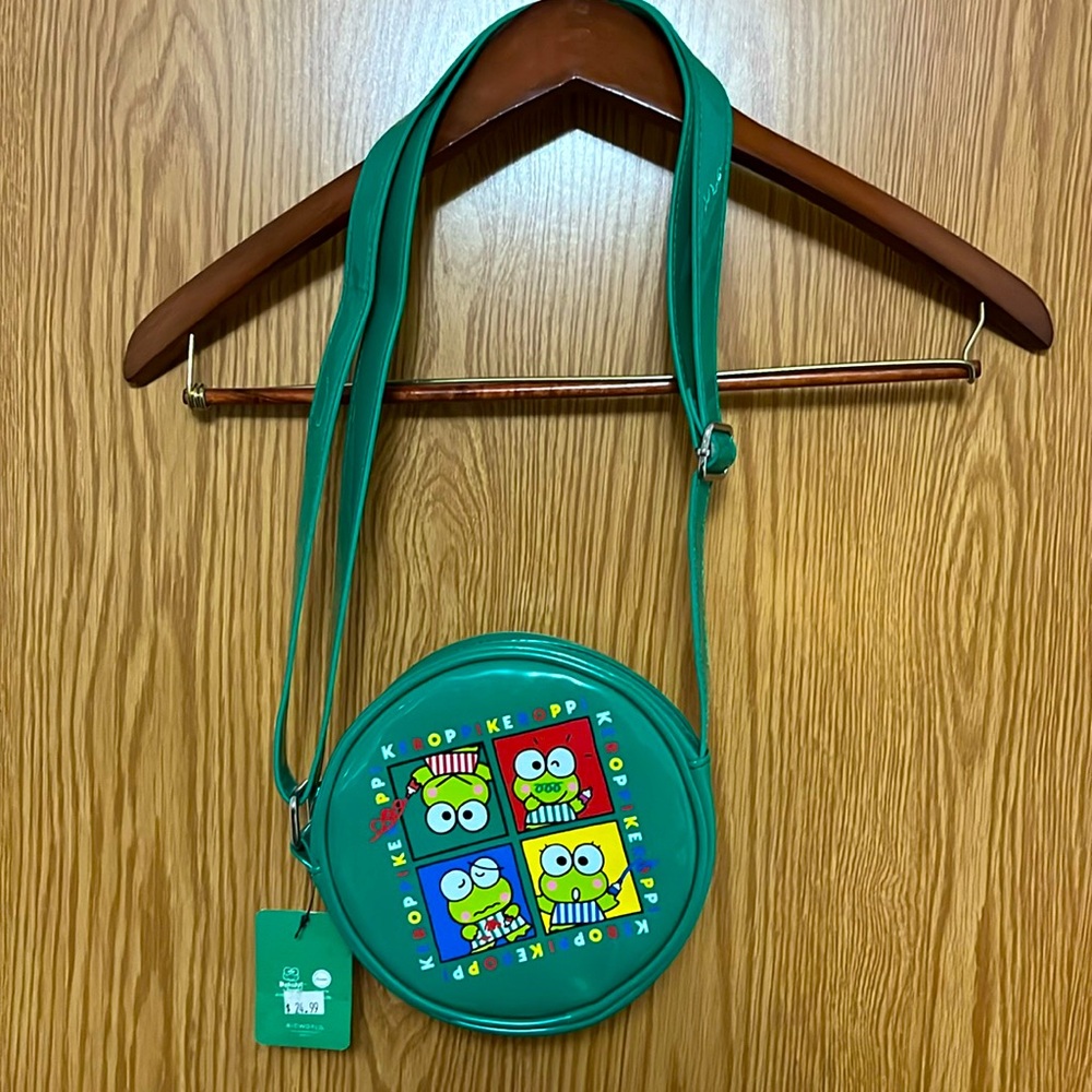 Sanrio Keroppi green purse NWT 90’s super cute